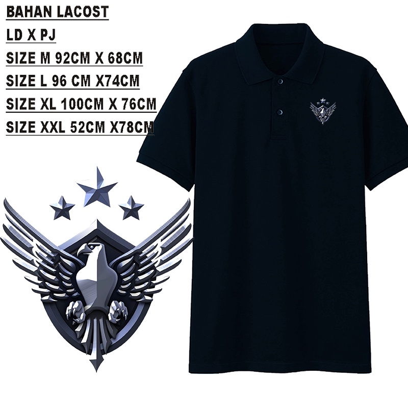 FF KAOS KERAH PRIA /KAOS PRIA LOGO / POLO SHIRT 005
