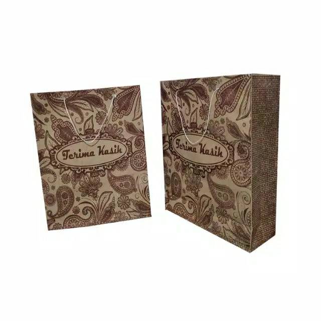 PAPER BAG BATIK TALI UKURAN 14x4x18