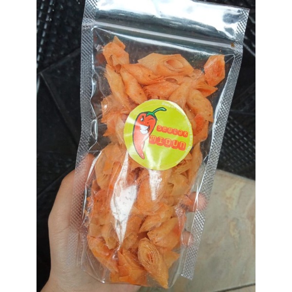 

MAKANAN RINGAN/MAKANAN KEKINIAN/SEBRING/CEMILAN MURAH/MAKANAN PEDAS/CEMILAN PEDAS KEKINIAN