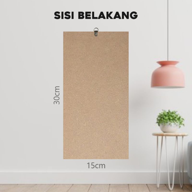 Hiasan Dinding Poster Kayu Games / Game Permainan aestetic Walldecor