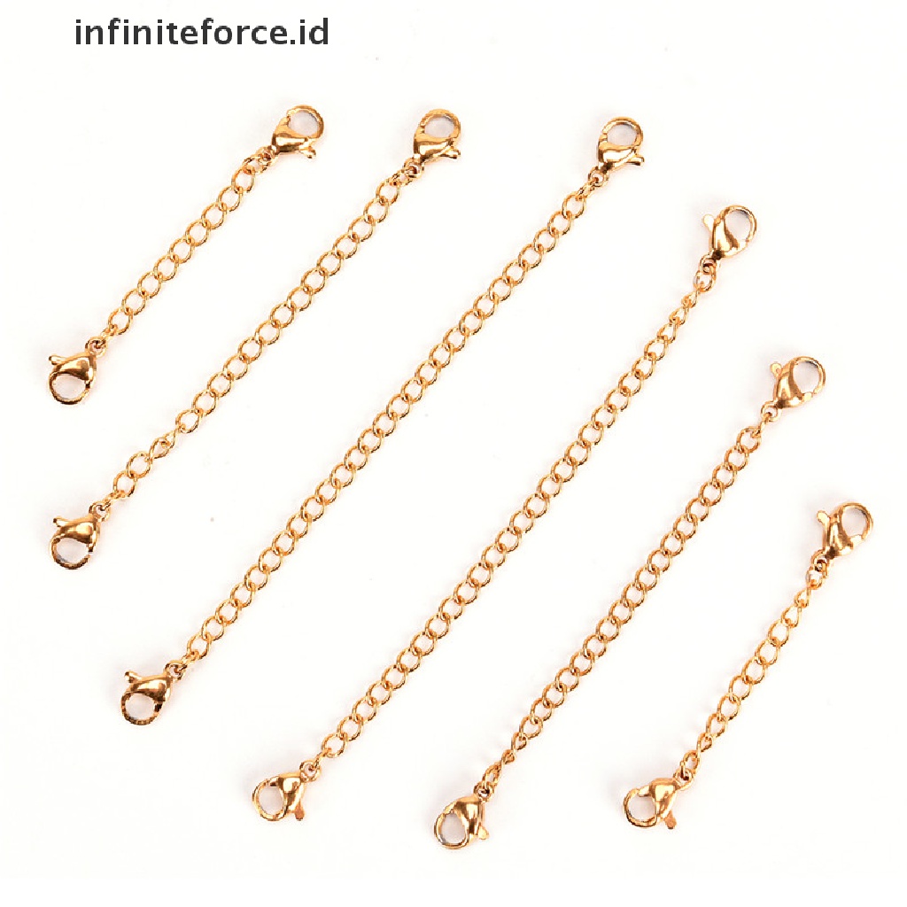 Rantai Extender Tail Links Untuk Perhiasan Kalung Gelang Dan Anting