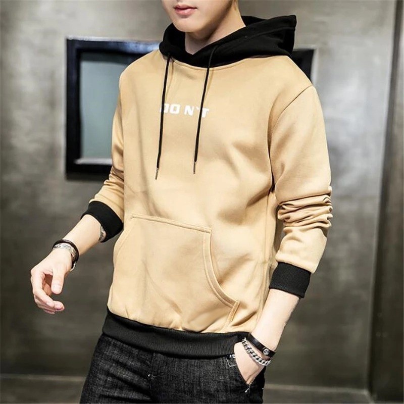 Bisa COD Hoodie Pria / Hodie Pria  / Jaket Pria DONT Bahan Fleece UK LX-L