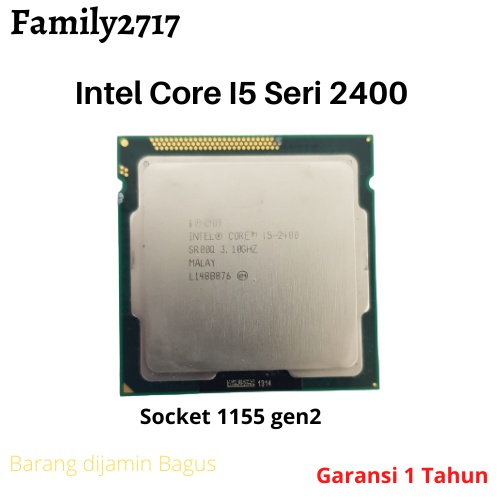 Procsesor core i5 seri 2400 intel