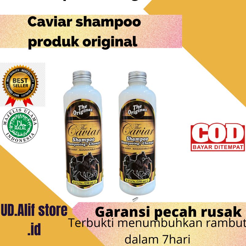 SHAMPOO SHAMPO SAMPO RAMBUT CAVIAR SHAMPO KUDA PELURUS RAMBUT shampo anti ketombe sampo rambut lebat