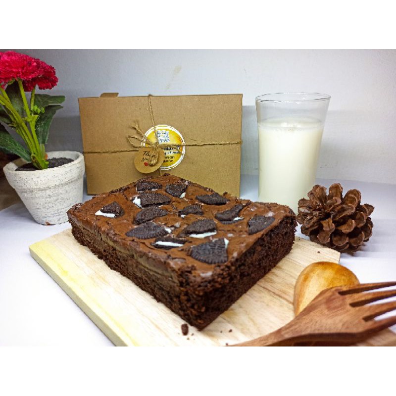 

Fudgy Brownies Panggang Premium Termurah Personal Size