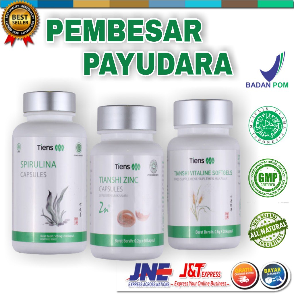 Pembesar Payudara Bpom 100% Ampuh Permanen Tiens Pengencang Payudara Masker Pembesar Payudara Wanita