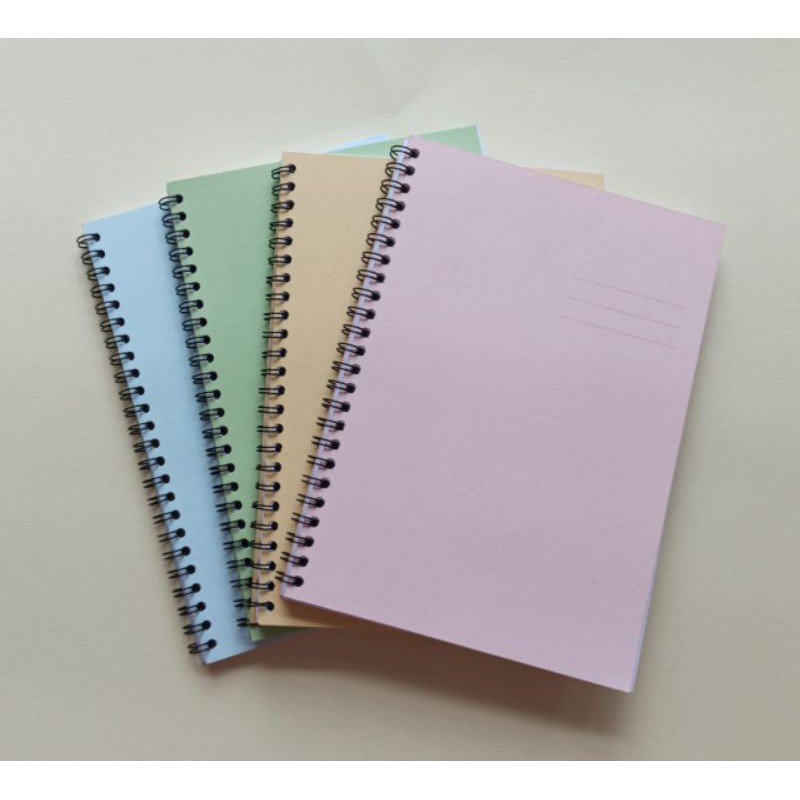 

Notebook Spiral 80 gsm / Notebook Warna Pastel /Notebook A5