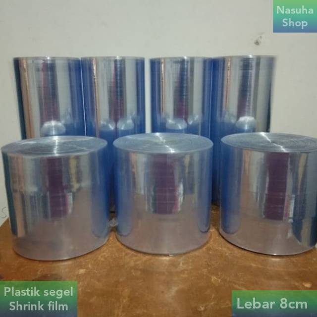 

Plastik segel shrink kemasan 8cm