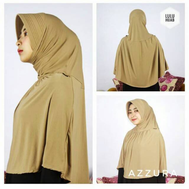 Sale Hijab lulu belah samping azzura