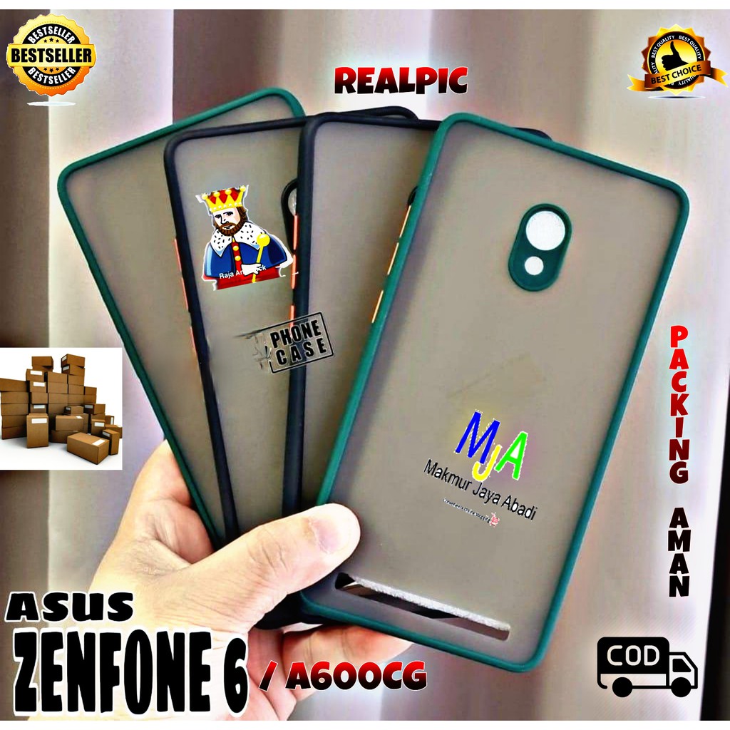 SOFTCASE ASUS ZENFONE 6 - CASE MATTE FULL COLOUR MY CHOICE BUMPER CASE PELINDUNG KAMERA