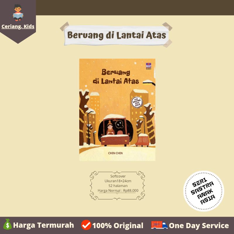 Buku Seri Sastra Anak Asia: Beruang di Lantai Atas