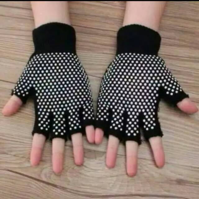 Sarung Tangan Rajut Bintik Pendek/Sarung Tangan Bintik Pendek Unisex