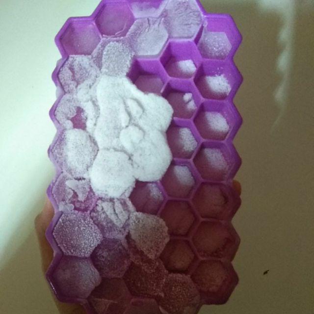 Cetakan Es Batu Silikon Anti Pecah Elastis Honeycombs