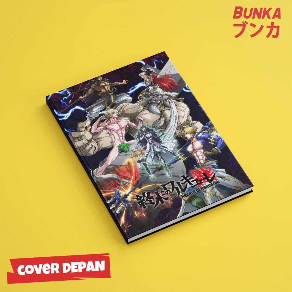 

Notebook Anime Record of Ragnarok B Hardcover A5 Buku Tulis Catatan Notes Agenda Planner Jurnal