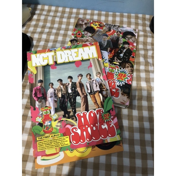 Official Postcard NCT DREAM Hot Sauce chillin ver