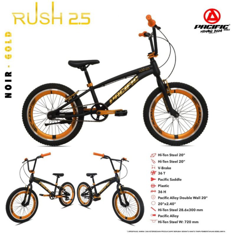 Sepeda BMX 20 inch Pacific Rush 2.5