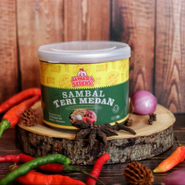 

Sambal Teri Medan Sambel Jawara Selera