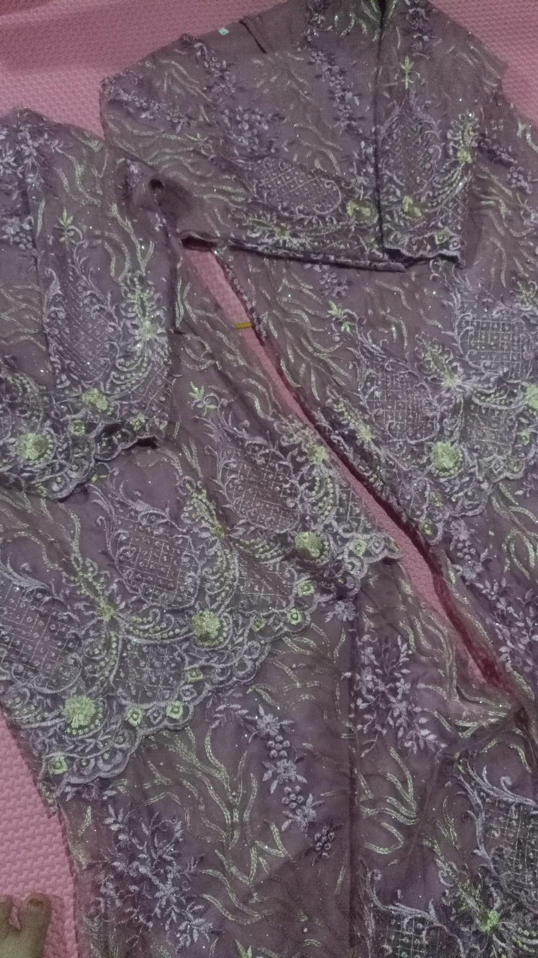 [ Realpict] Batik Gamis Duyung Manohara/ Full Furing , Origianal