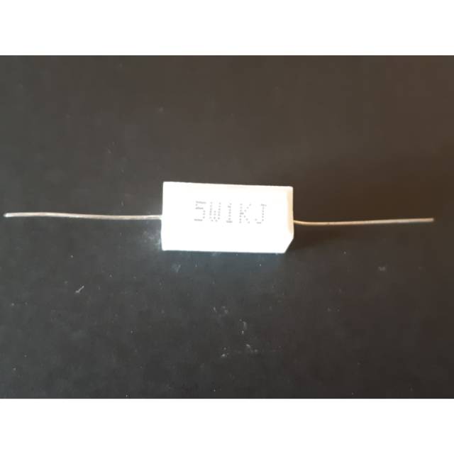 Resistor Kapur R5W1KJ  5W 1KJ