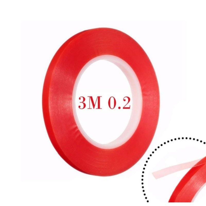 DOUBLE DOUBEL TIP 3M MERAH 0.2