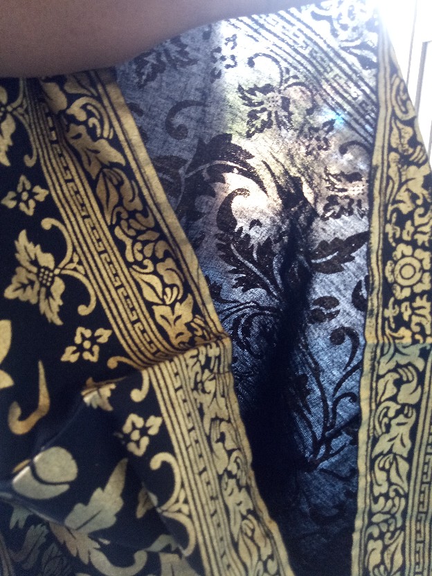(promo) Couple Kebaya Sarimbit Batik Jacquard Couple Hazana Batwing Lengan Panjang Original Produk
