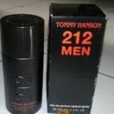 212 Sexy Men TOMMY HANSON black class Parfum EDT Pria - 100ml