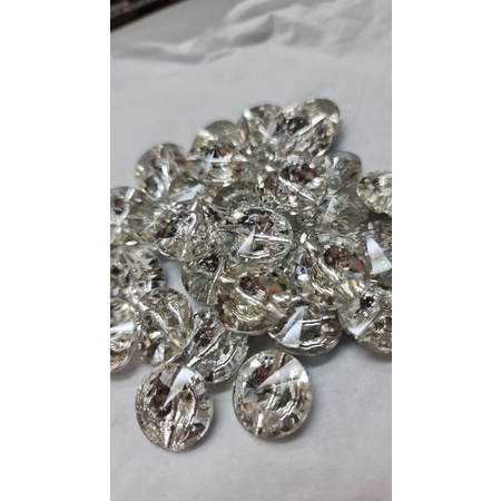 KANCING KRISTAL SEJENIS SWAROVSKI dijual perBUTIR