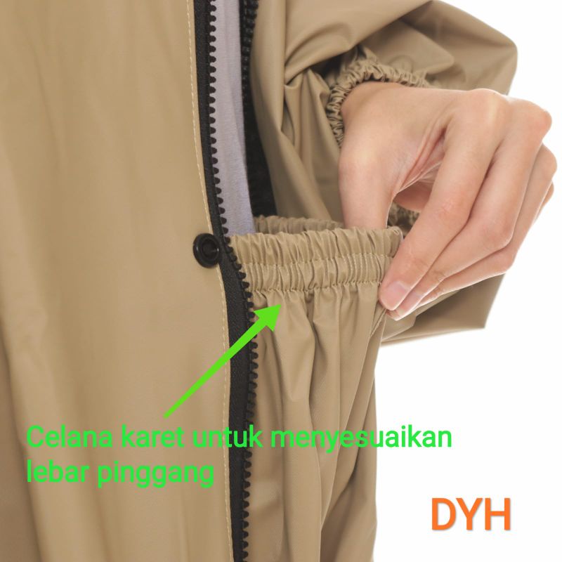 JAS HUJAN RAINCOAT SETELAN DEWASA Pria Wanita BY AKULA  ANTI REMBES