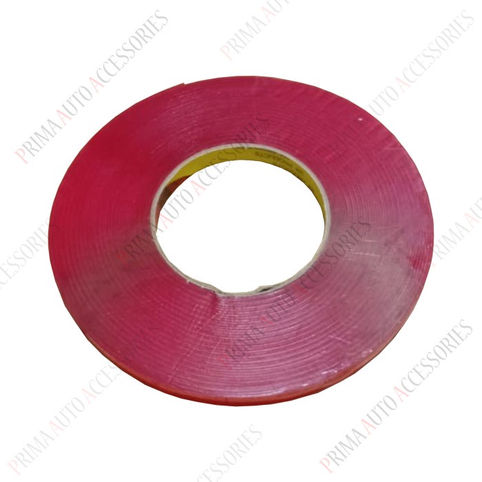 

Sale!!! Perekat / Double Tape Mmm Merah Transparan 10Mm X 15 Meter Promo