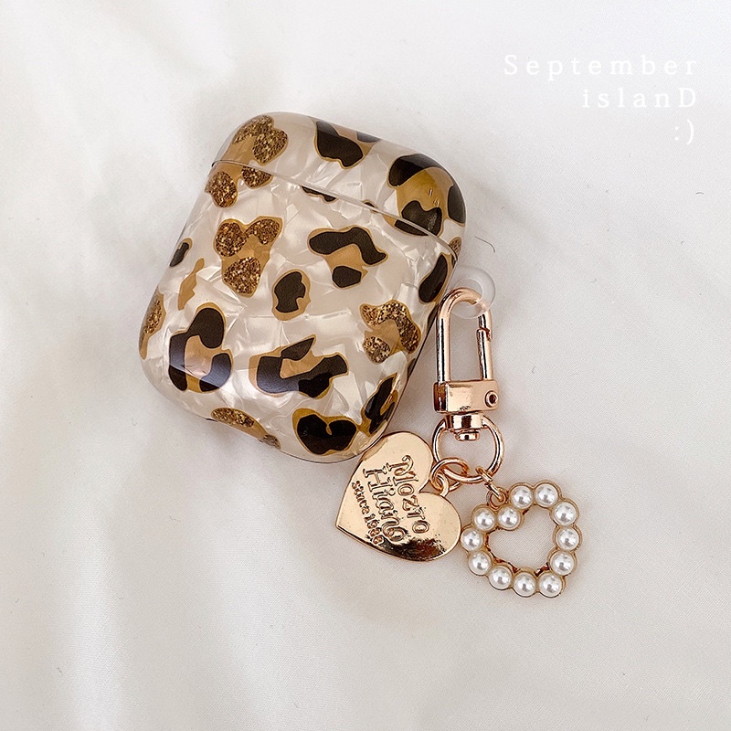 Gold Leopard Softcase for Airpods 1 2 Pro 3 Case Casing Airpods Lucu