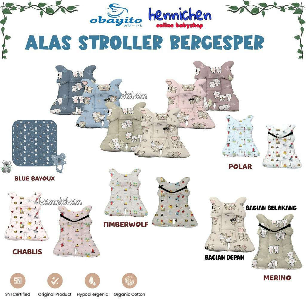 OBAYITO ALAS STROLLER MOTIF WARNA BERGESPER
