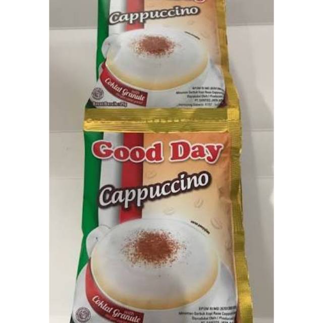 

KOPI GOOD DAY CAPPUCCINO SACHET