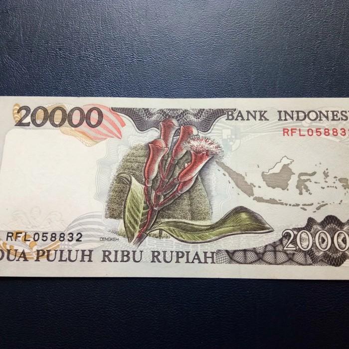 Kuno / Uang Kuno Seri Cendrawasih 20000 Rupiah 1992 Unc