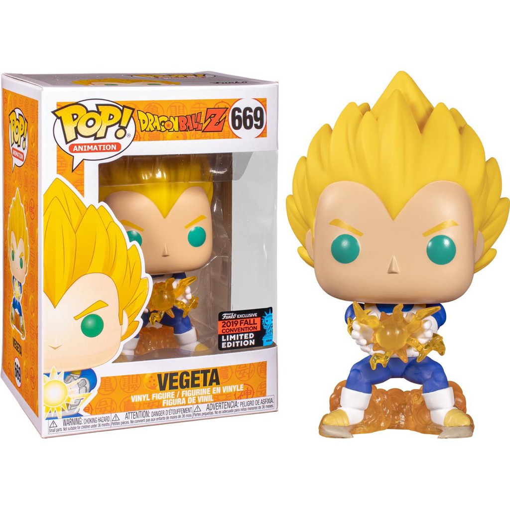 Funko Pop NYCC 2019 Animation - Dragon Ball Z - Vegeta Final Flash