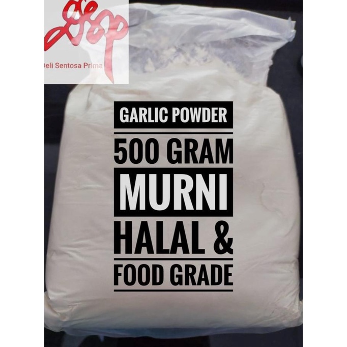 

Premium Garlic Powder Murni Import 500 gram, Bawang Putih Bubuk Halal