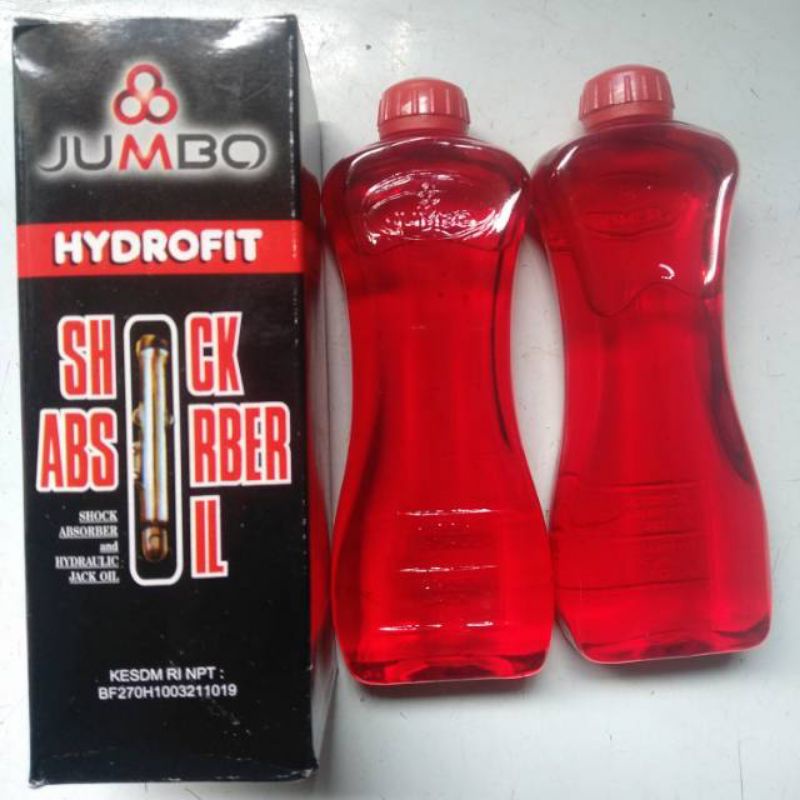 Oli shock UK 200 ml 2 botol untuk semua jenis motor