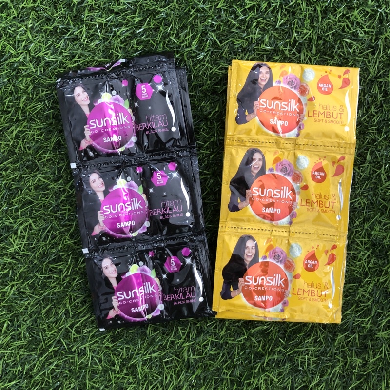 SUNSILK SHAMPOO - 12 sachet