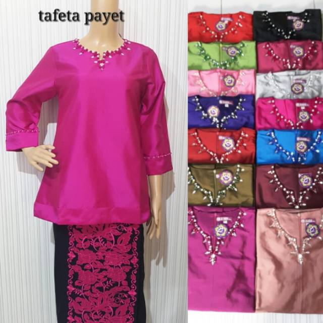 Blouse Taveta payet, kenanga29