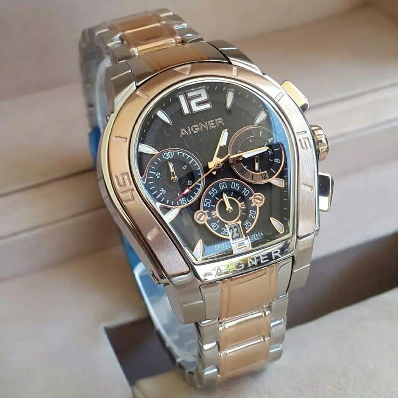 Jam Tangan Aigner Palermo Cronograp Super Graden AAA - Jam Tangan Aigner Palermo - Aigner Palermo