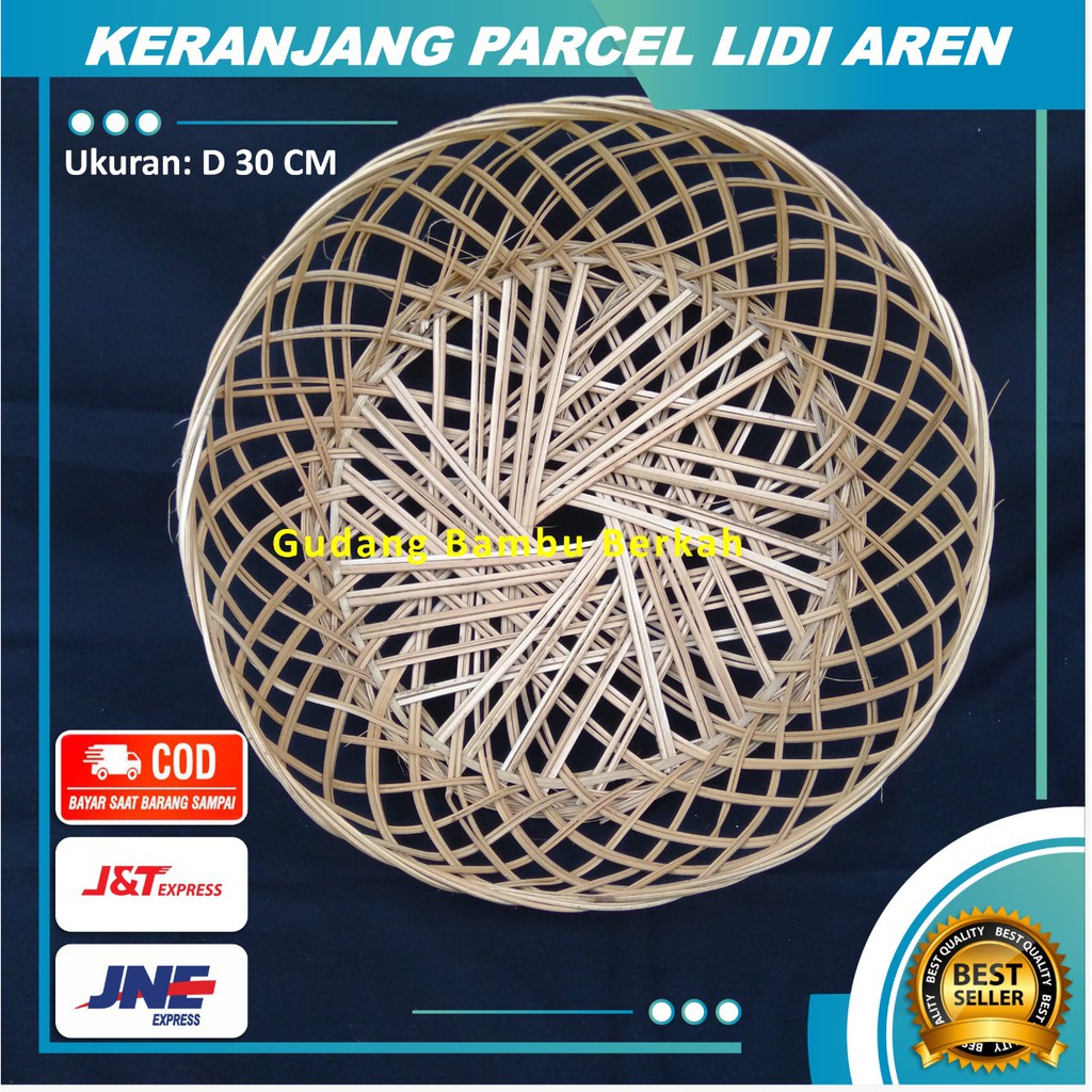 Keranjang Souvenir Parcel Buah Segar / Hantaran Pernikahan / Souvenir Parcel Buah Lidi Aren