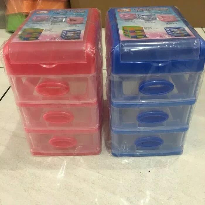  LACI  SUSUN 4 KECIL SHINPO LACI  MINI MINI CONTAINER  