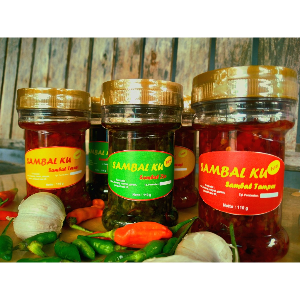 

Sambal Botol Khas Jogja - 100% Bahan Rempah Alami - Tahan 1 Bulanan