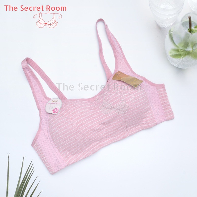 TALLY BRA BH 003 I TANPA KAWAT I BUSA TIPIS I CUP C | SIZE 36-42