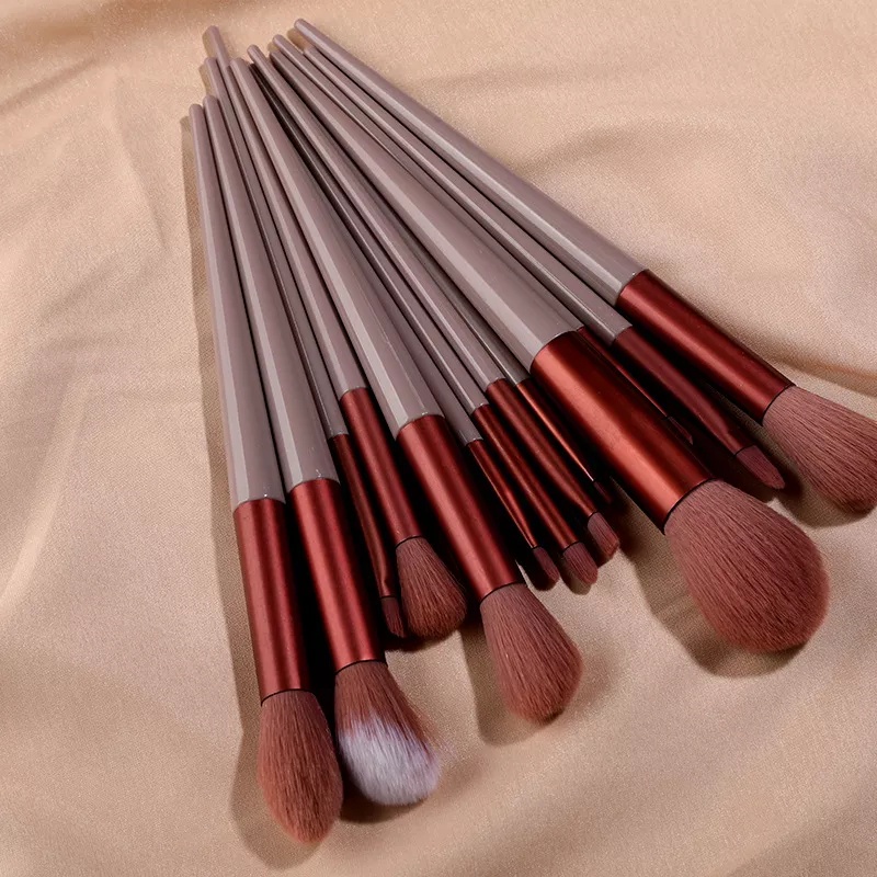 Kuas Make Up Set H413 Set Brush Makeup Powder Eye Shadow Foundation Blusher Blending Beauty ACC