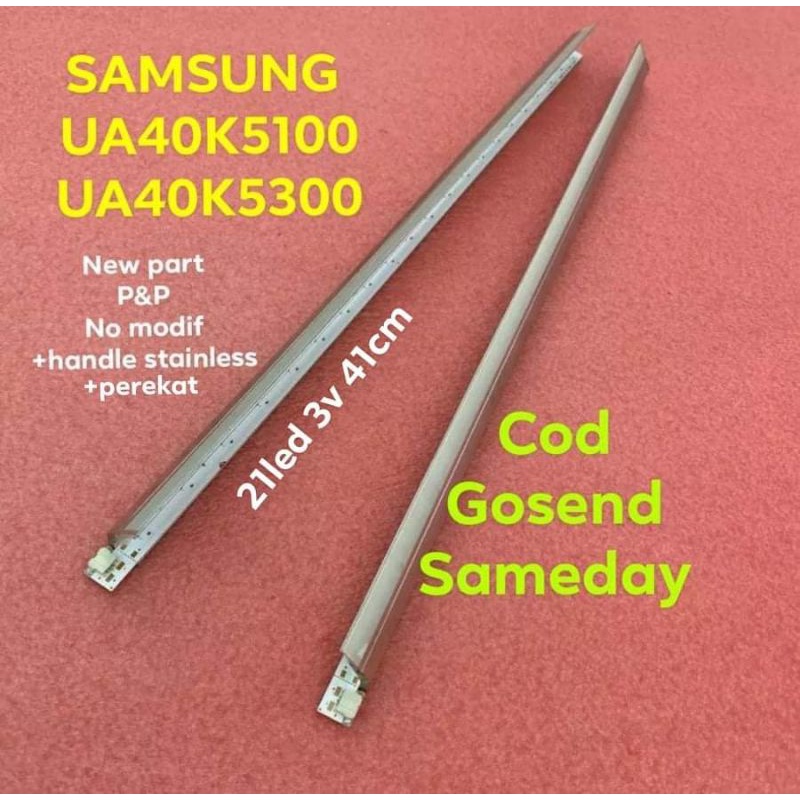 LAMPU LED BL BACKLIGHT SAMSUNG UA40K5100 UA40K5300 UA40K5100AK UA40K5300AK 40K5100 40K5300
