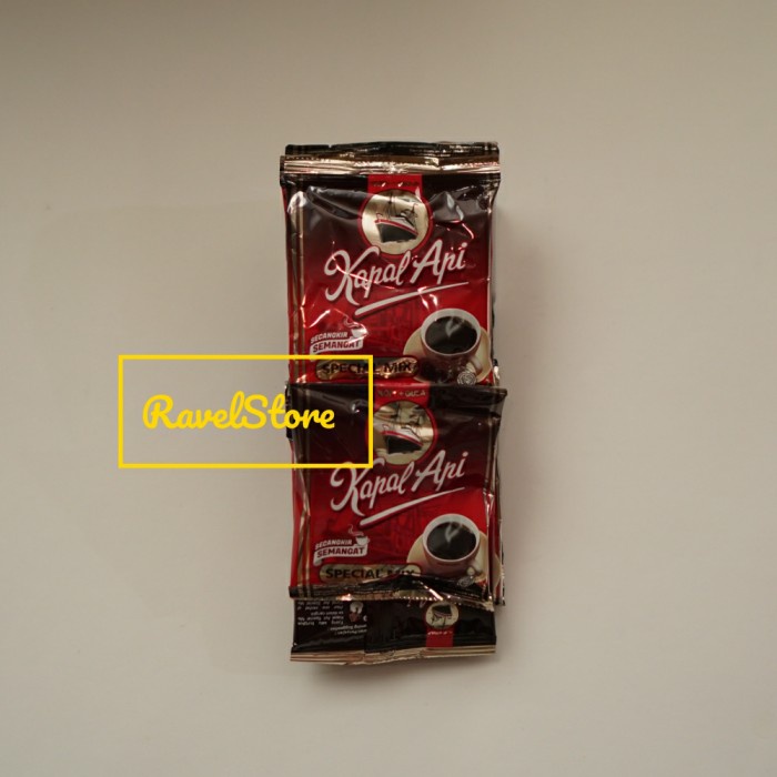 

gt201jyj Kopi Kapal Api Spesial Mix, Kopi + Gula / Renceng Isi 10 -Termurah Ds20X11