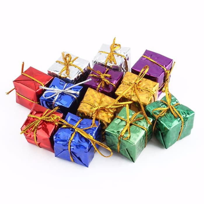 christmas decoration gift box hanging hiasan natal gantung kotak kado