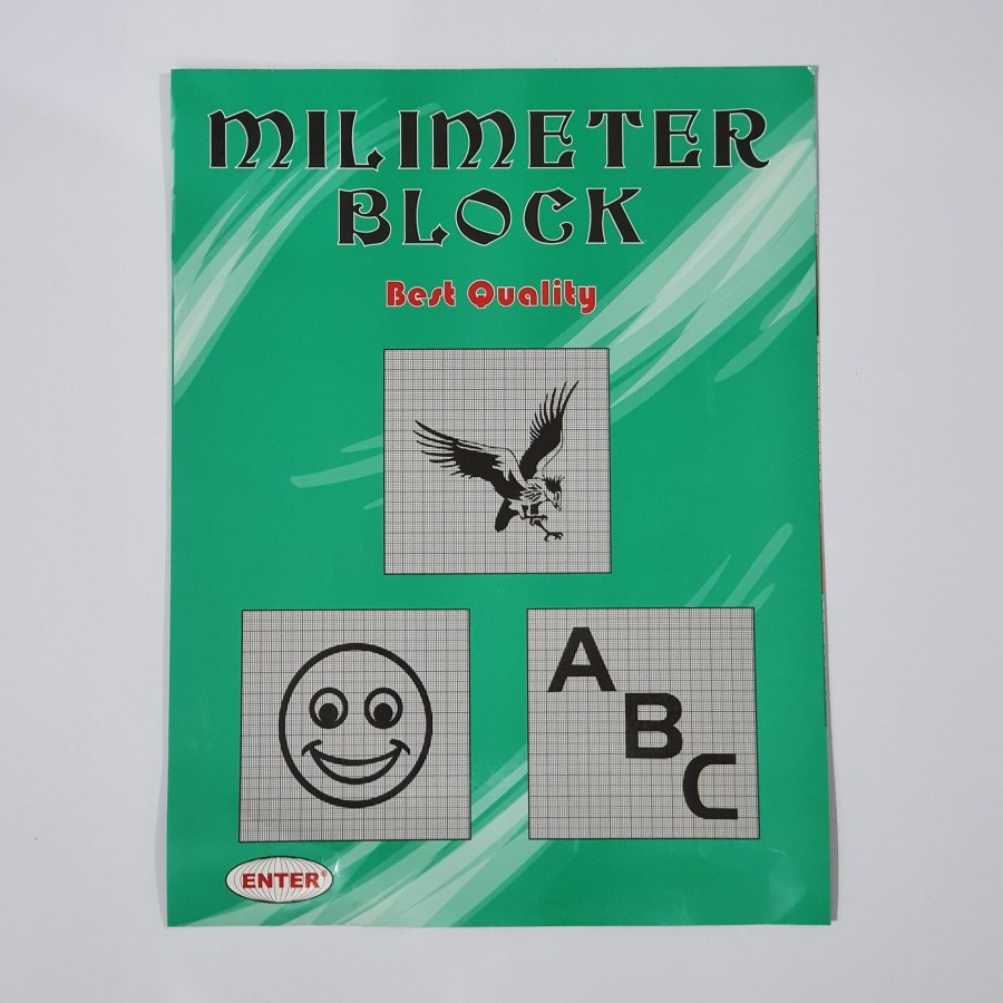 

Buku Book Milimeter Block A3