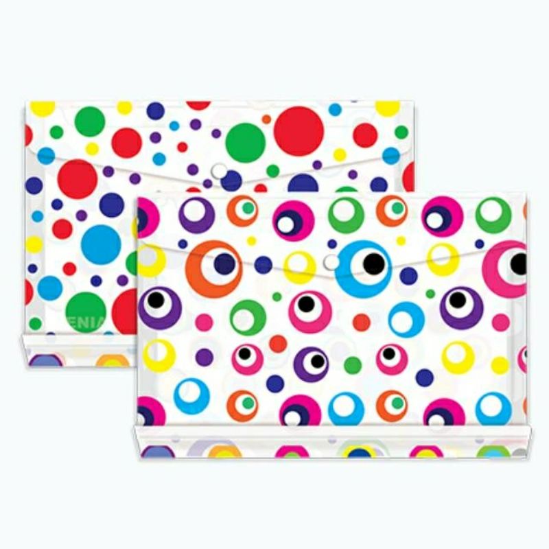 

Map Plastik Kancing Polkadot