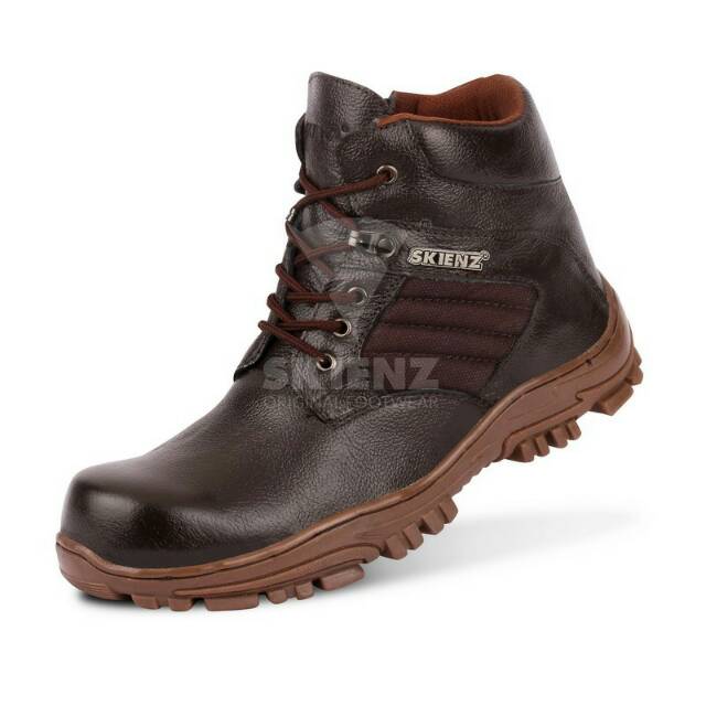 STUMPS X SKIENZ I sepatu boots zipper CORDURA lapangan resleting